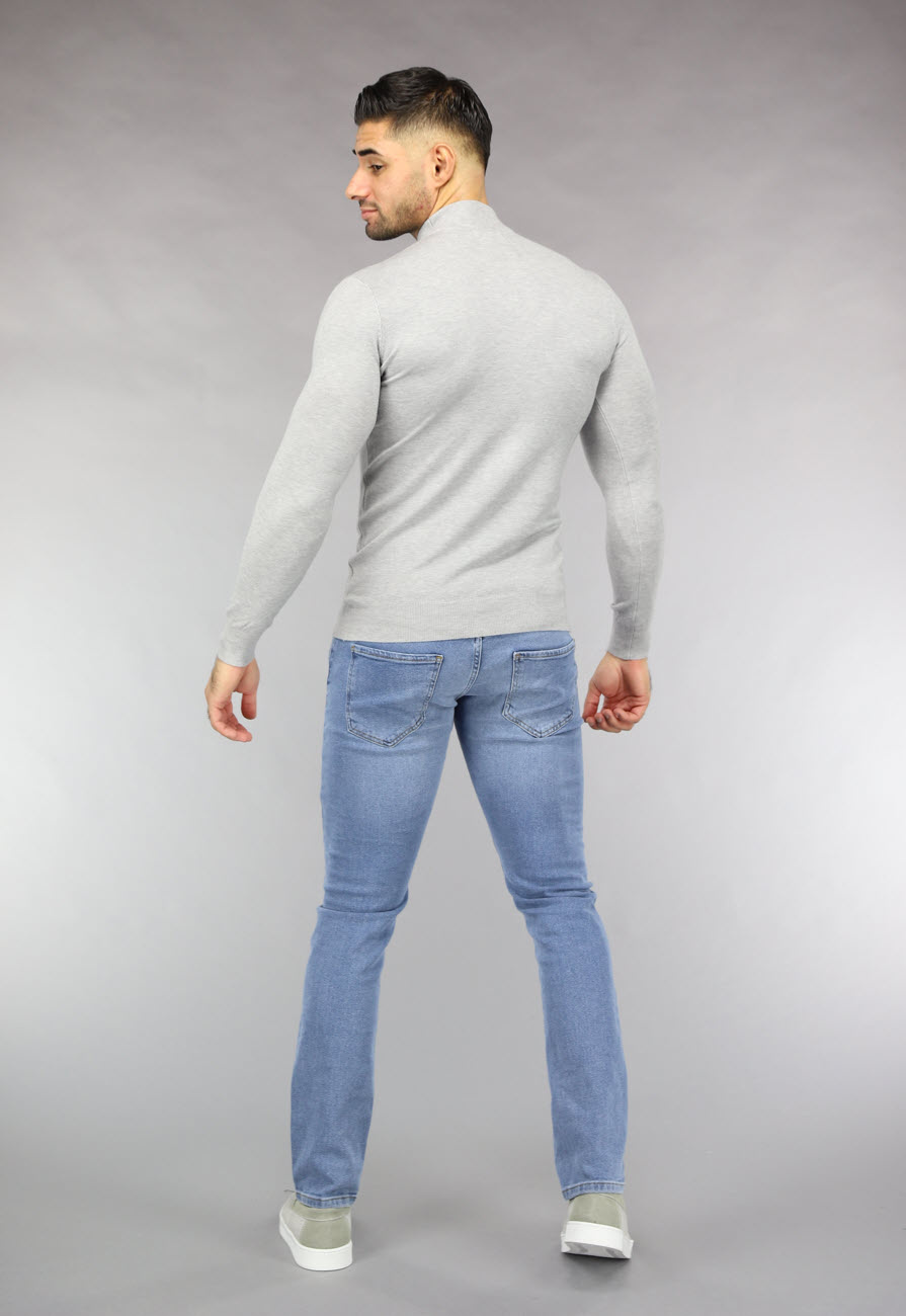 Redbridge Heren coltrui pullover sweatshirt gebreide trui