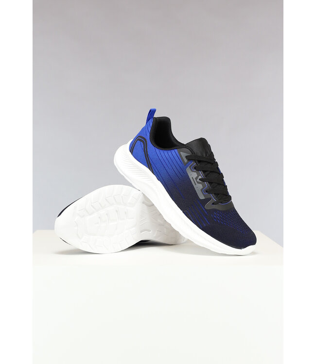 Sportieve Heren Sneakers met Blauwe Overloop