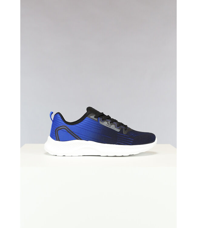 Sportieve Heren Sneakers met Blauwe Overloop