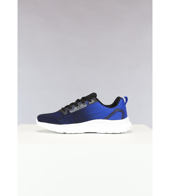 Sportieve Heren Sneakers met Blauwe Overloop