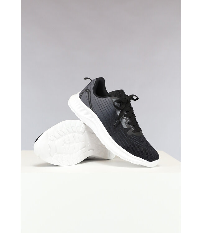 Sportieve Heren Sneakers met Zwarte Overloop