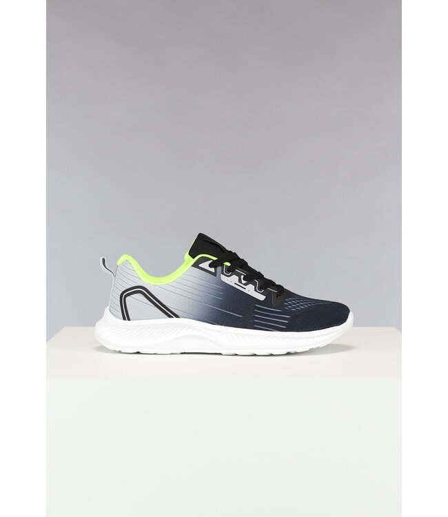 Sportieve Heren Sneakers met Witte Overloop