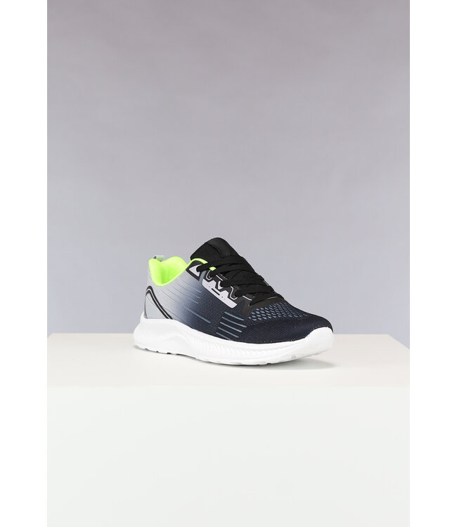 !OP=OP Sportieve Heren Sneakers met Witte Overloop