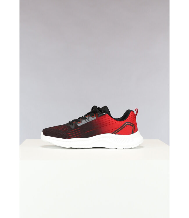 Sportieve Heren Sneakers met Rode Overloop