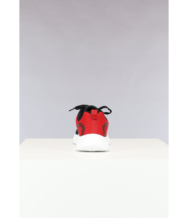 Sportieve Heren Sneakers met Rode Overloop