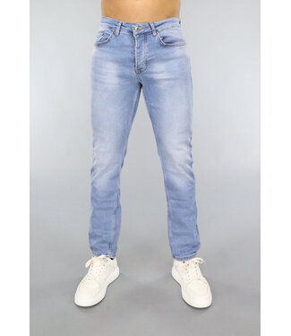 !OP=OP Lichtblauwe Heren Jeans met Regular Fit