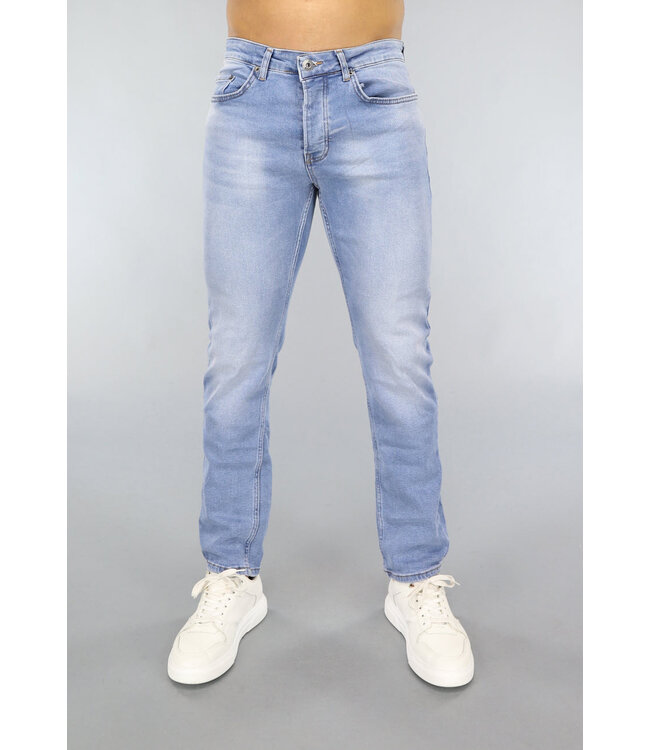 !OP=OP Lichtblauwe Heren Jeans met Regular Fit