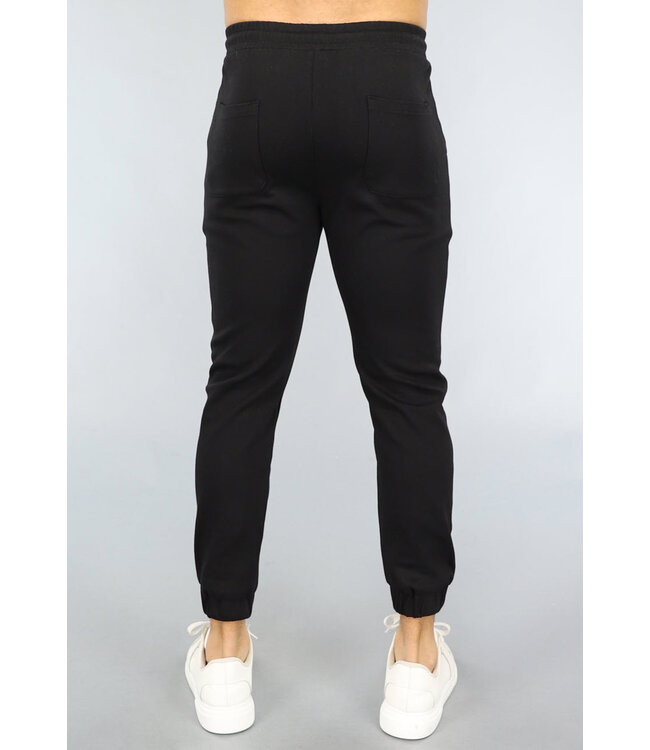 Basic Zwarte Heren Joggingbroek