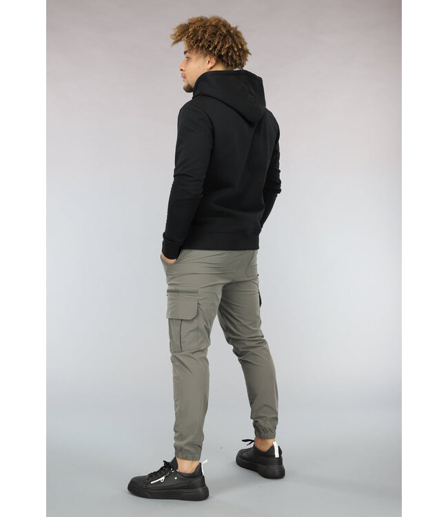 Basic Khaki Heren Cargo Broek