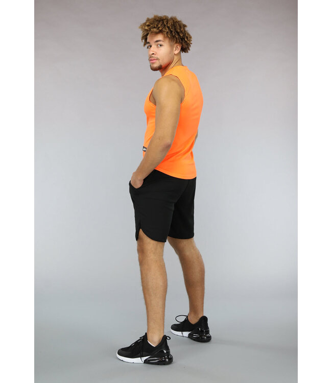 Oranje Neon Heren Sport Tanktop