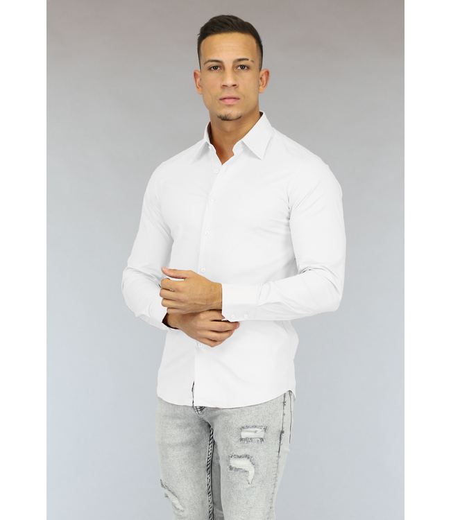 Heren blouse slim fit hotsell