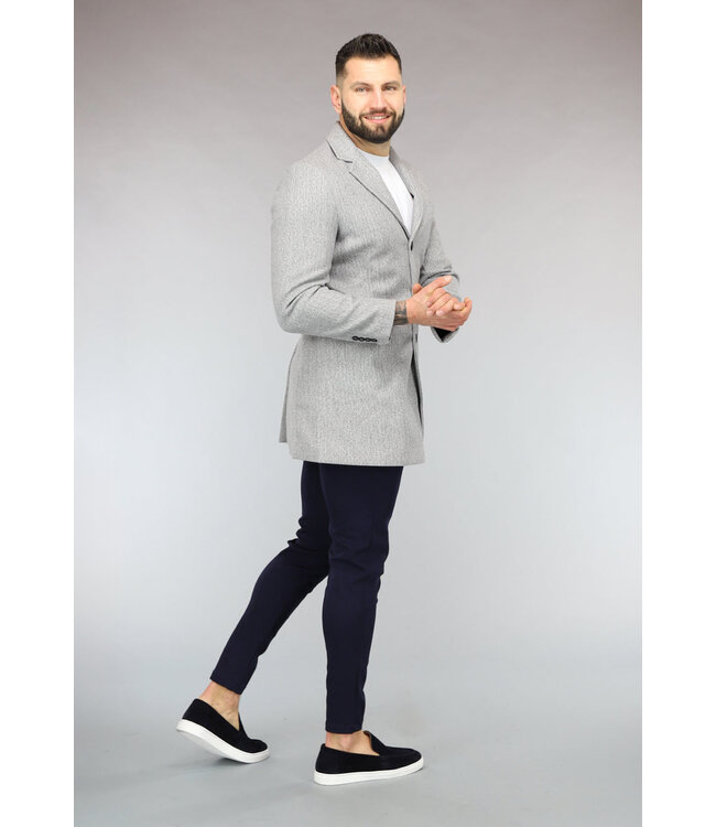 Navy Heren Stretch Pantalon