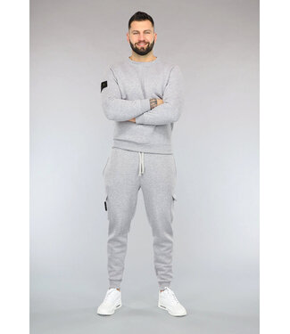 Grijs Heren Huispak met Embleem