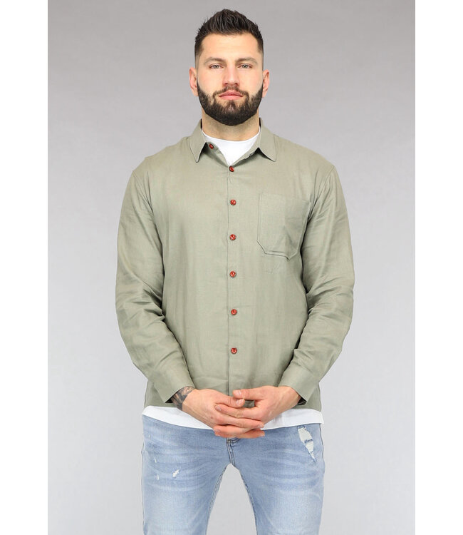 Groene blouse heren hotsell