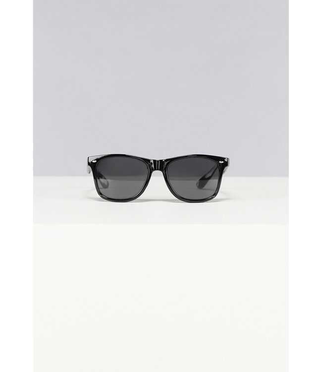 NEW1503 Basic Zwarte Heren Zonnebril