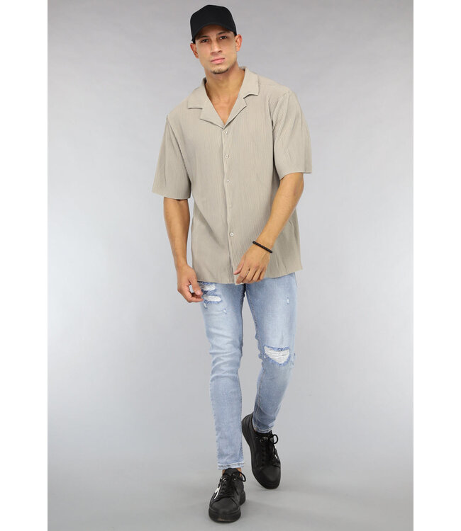 Jeans met Skinny Fit en Subtiele Gaten