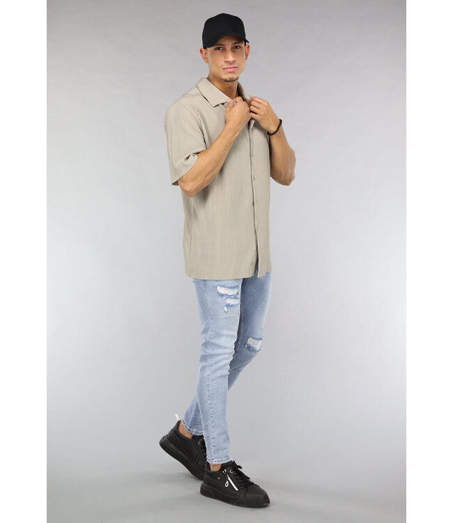 Jeans met Skinny Fit en Subtiele Gaten