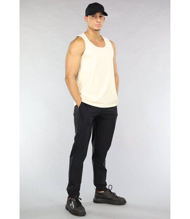 Loose Fit Parachute Broek met Elastische Boorden