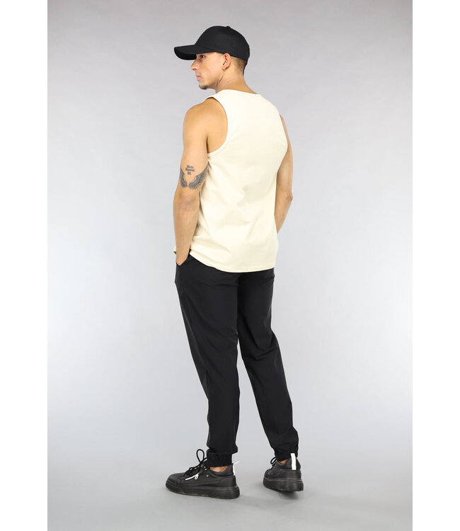 Loose Fit Parachute Broek met Elastische Boorden