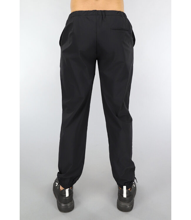 Loose Fit Parachute Broek met Elastische Boorden
