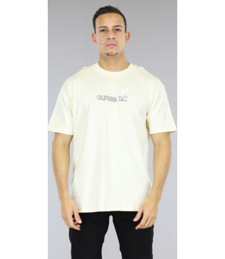 !OP=OP Beige Oversized "California Time" Heren T-Shirt