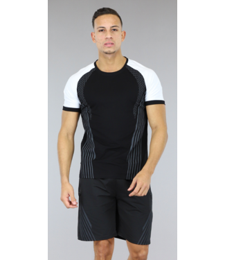 !SALE50 Sportief Heren Short Set