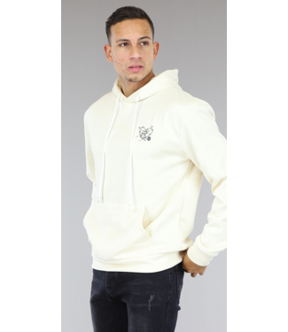 !SALE50 Crème Stay Wild Heren Hoodie