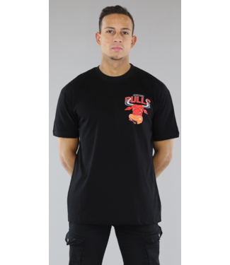Zwart Chicago Bulls Heren T-Shirt