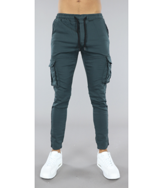 Petrol Heren Cargo Broek