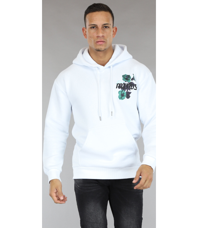 Witte Free Mind Hoodie