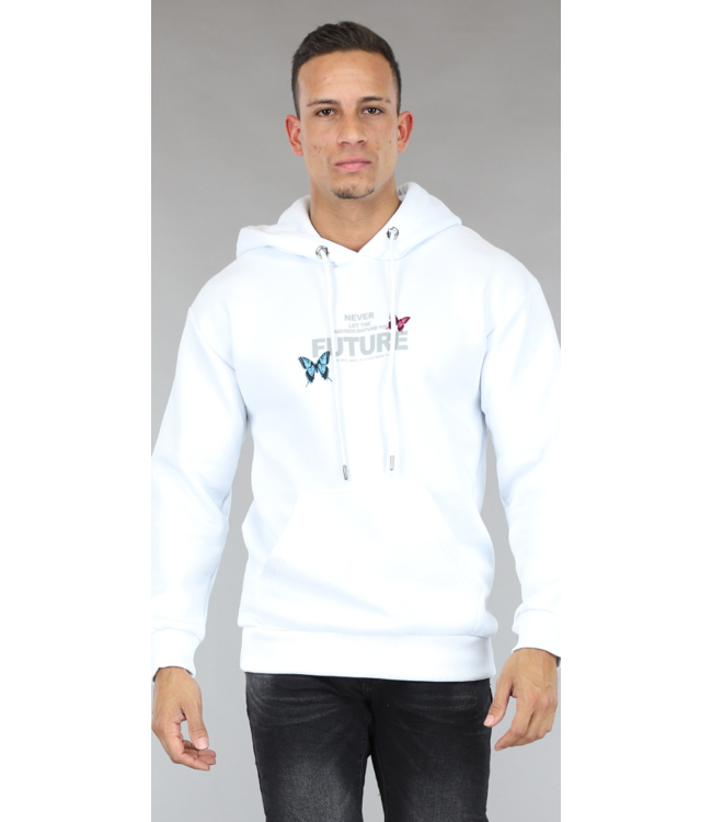 !OP=OP Witte Future heren Hoodie