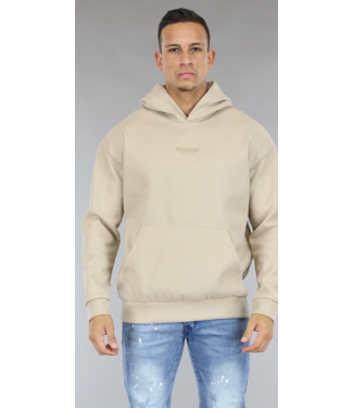 Beige Exclusive Fleece Heren Trui