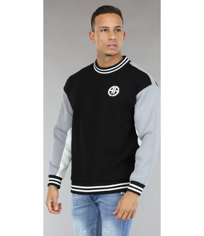 Old School Multicolor Mannen Sweater