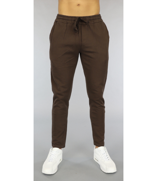 Bruine Comfy Heren Joggingbroek
