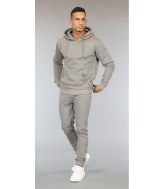 Stone Grey Heren Joggingpak