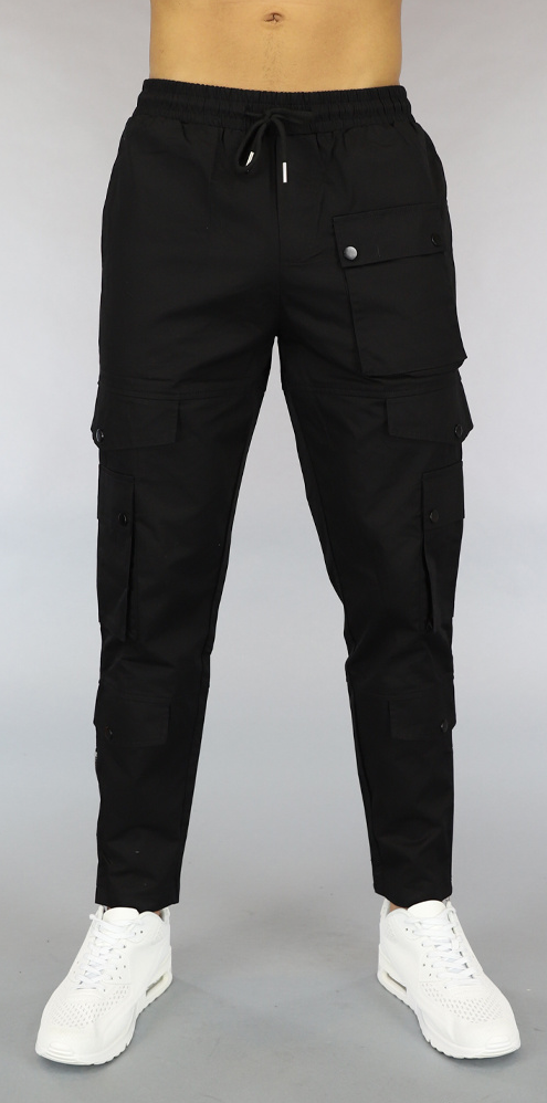 Heren Jack Jones Paul Warner Cargo Broek in olijfkleur