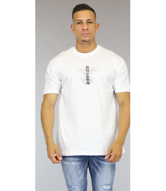 Wit Kersenbloesem Heren Shirt