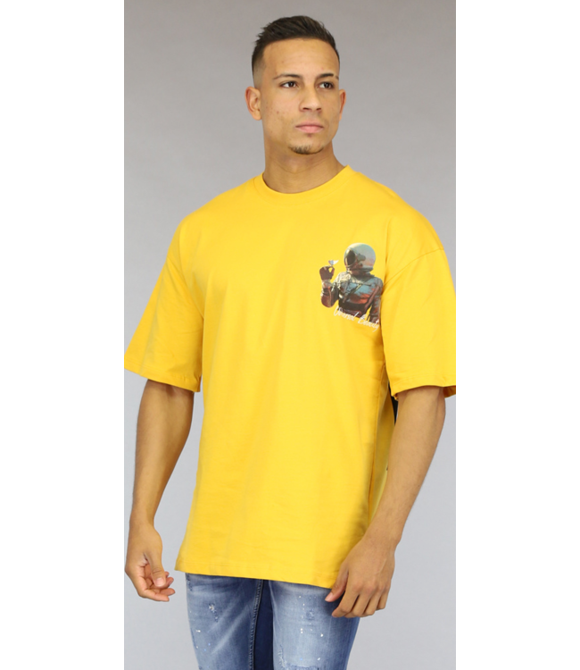 Geel Universal Beauty Heren Shirt
