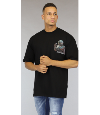 Zwart Universal Beauty Heren Shirt
