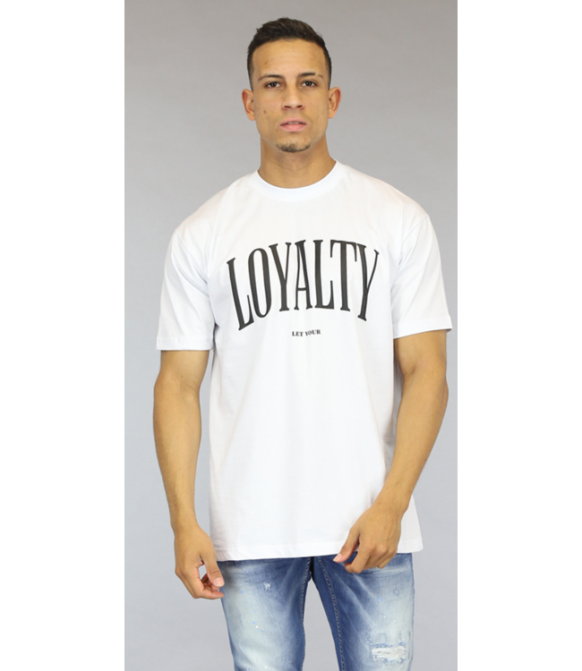 !OP=OP Wit Heren Loyalty Shirt