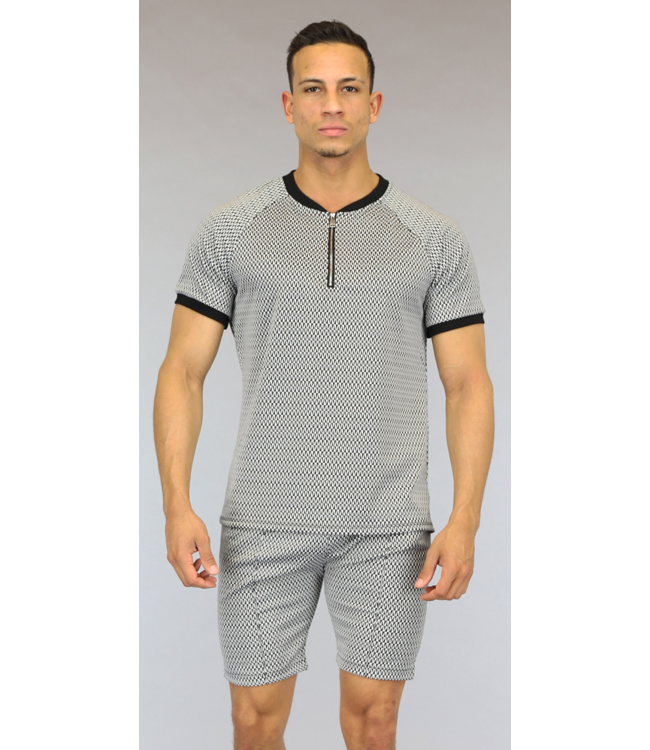 Grafische Heren Short Set