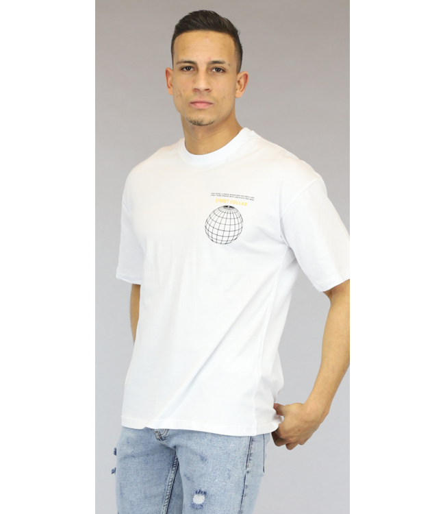 Wit Unstoppable Heren T-Shirt