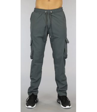Antraciet Heren Cargo Streetwear Broek