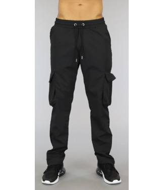 Zwarte Heren Cargo Streetwear Broek
