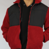 Rood/Zwart Oversized Heren Teddy Jack