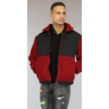 Rood/Zwart Oversized Heren Teddy Jack