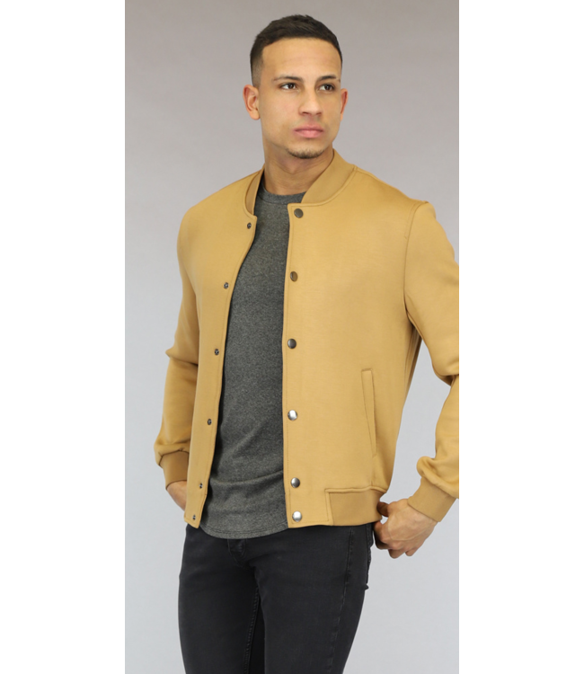 !OP=OP Basic Camel Heren Bomber Jasje