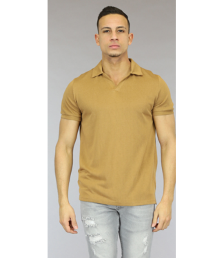 Basic Camel Heren Polo