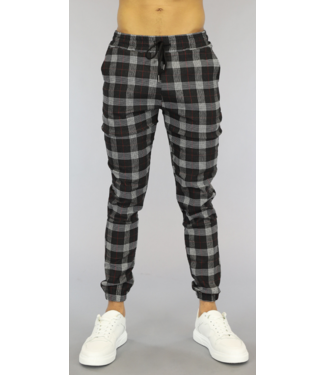 Geblokte Heren Broek