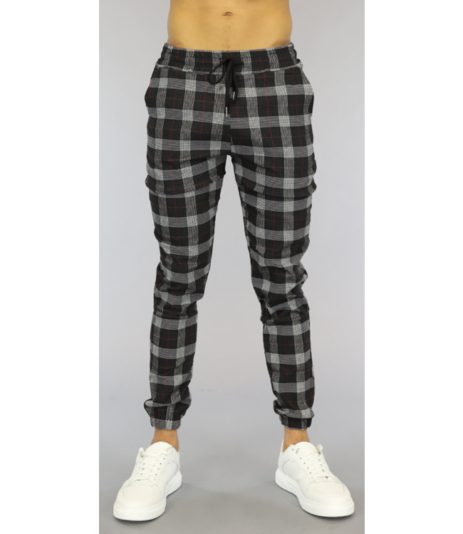Geblokte Heren Broek
